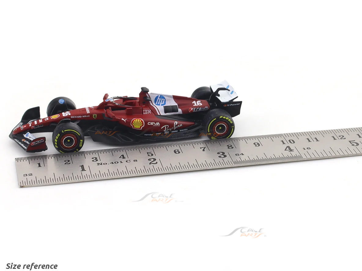 2025 Ferrari SF25 Charles Leclerc Twin Pack 1:43 Bburago - Season livery + Miami GP special livery