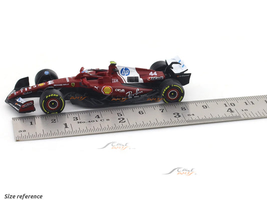 2025 Ferrari SF25 Charles Leclerc Twin Pack 1:43 Bburago - Season livery + Miami GP special livery