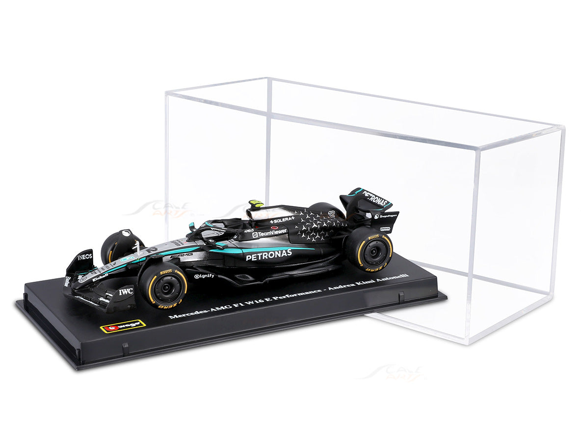 2025 Mercedes-AMG Petronas W16 Kimi Antonelli Australia GP 1:43 Scale Bburago Licensed Formula 1 Diecast Model