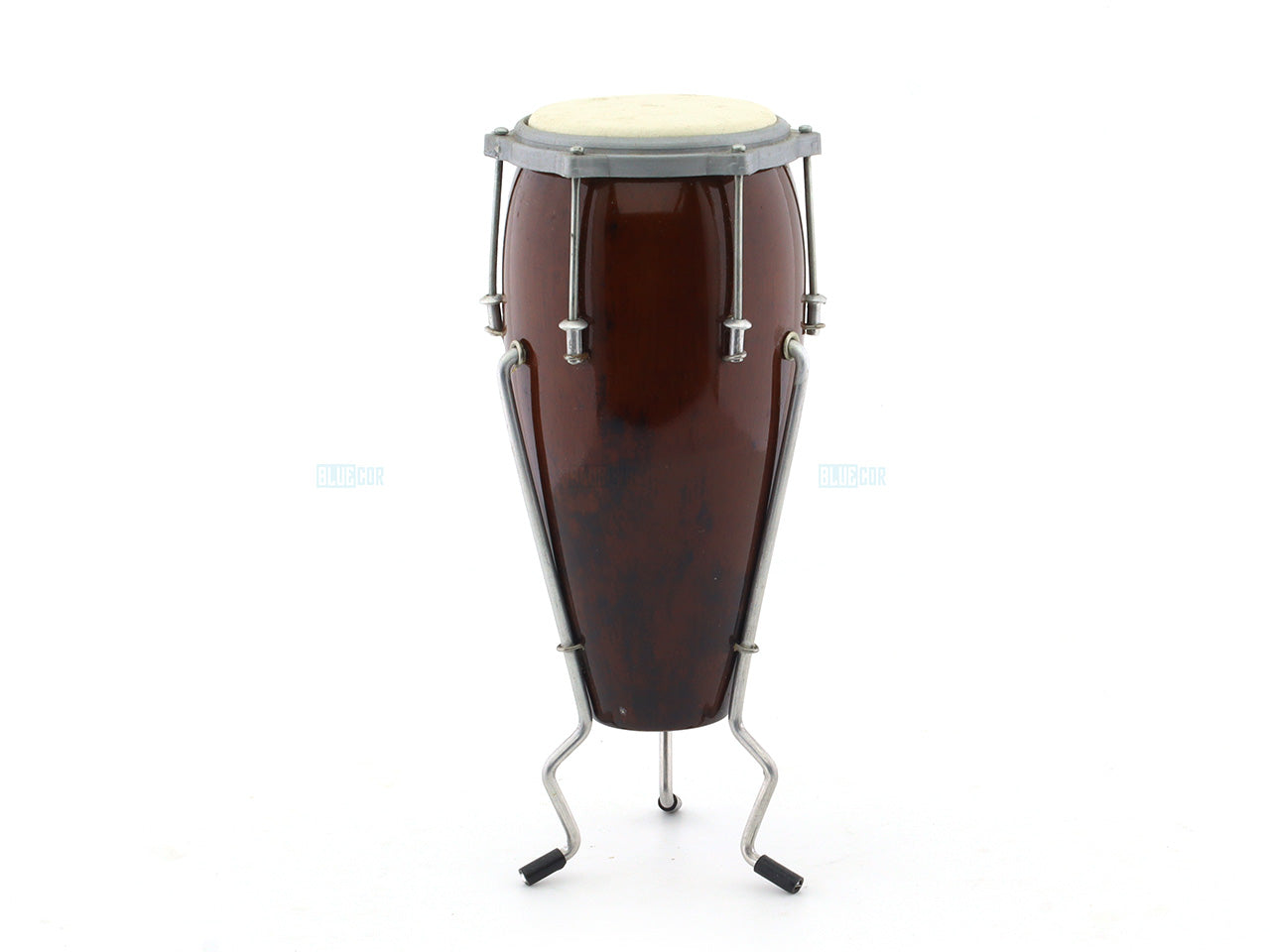 Bungo Drum set single wood finish miniature music instrument