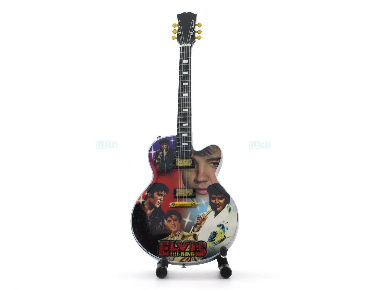 Elvis Presley Miniature Guitar with Stand decoration Design A