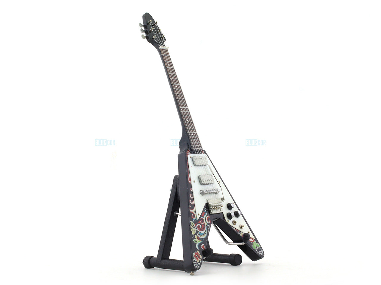 Jimi Hendrix Love Drops Music band Miniature Guitar with Stand