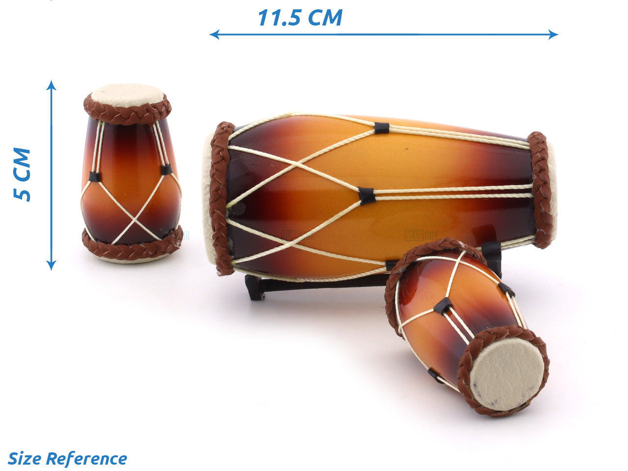 Kendang Drum set miniature music instrument