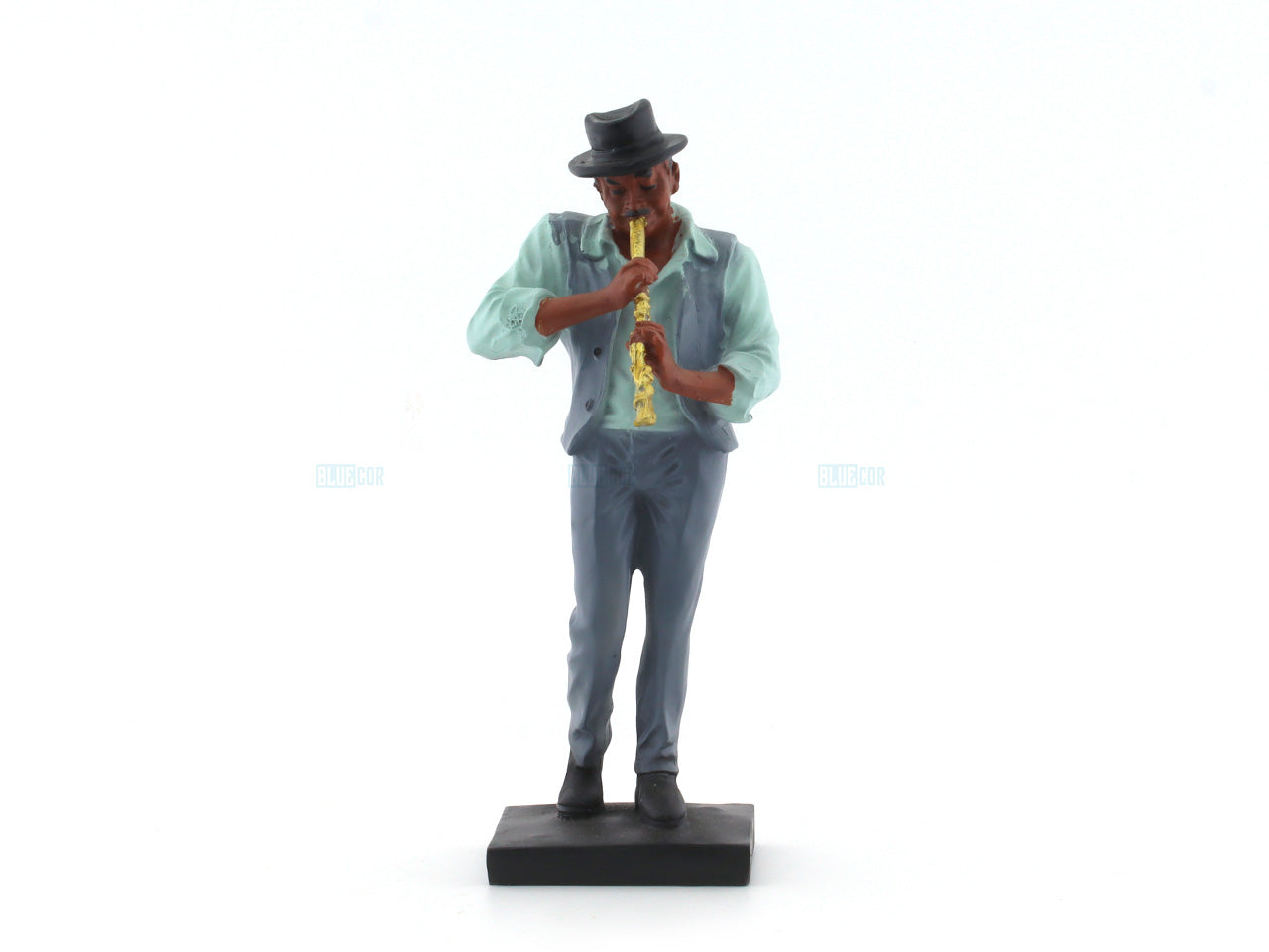 Set of 5 Jazz Band Musician Figurines - Vibrant Decorative Collection