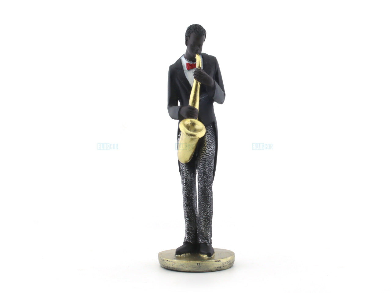 Set of 5 Jazz Band Musician Figurines - Vibrant Decorative Collection