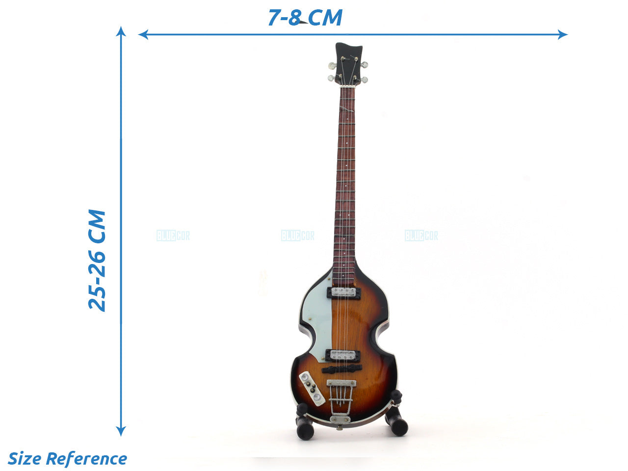Paul McCartney The Beatles music band Miniature Guitar with Stand Generic design A
