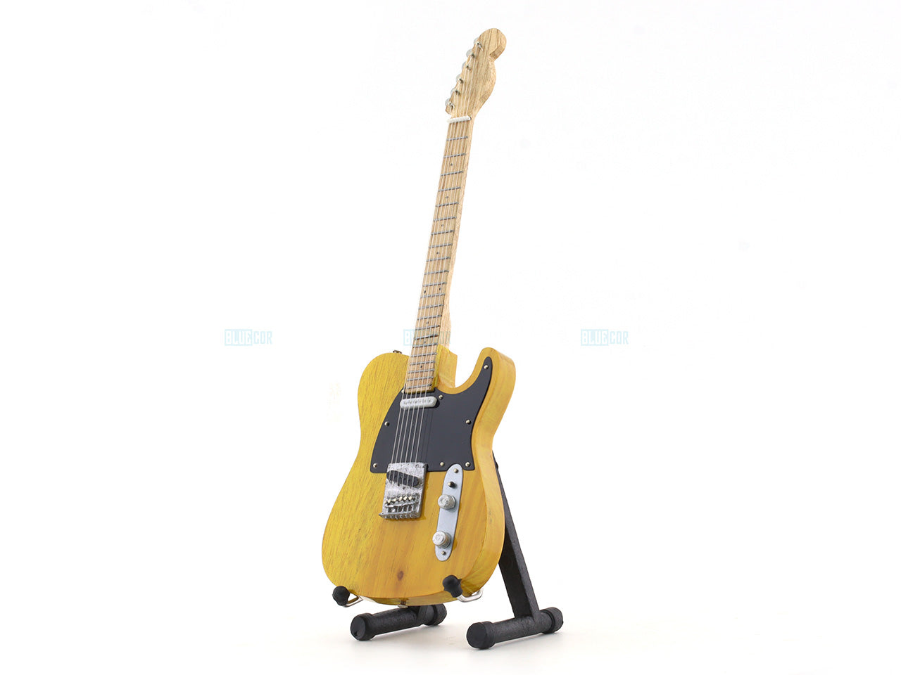 Albert Collins music band Miniature Guitar with Stand Generic design A