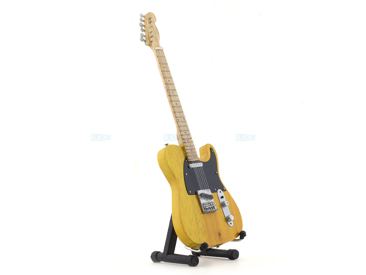 Albert Collins music band Miniature Guitar with Stand Generic design A
