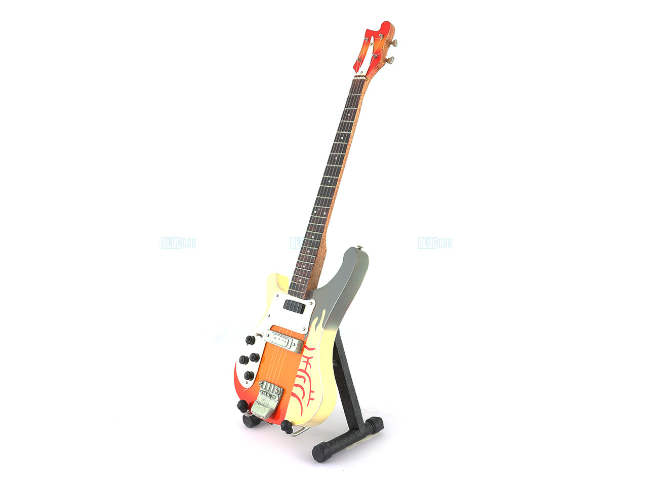 Beatles Music Band Miniature Guitar with Stand Generic design J Decor