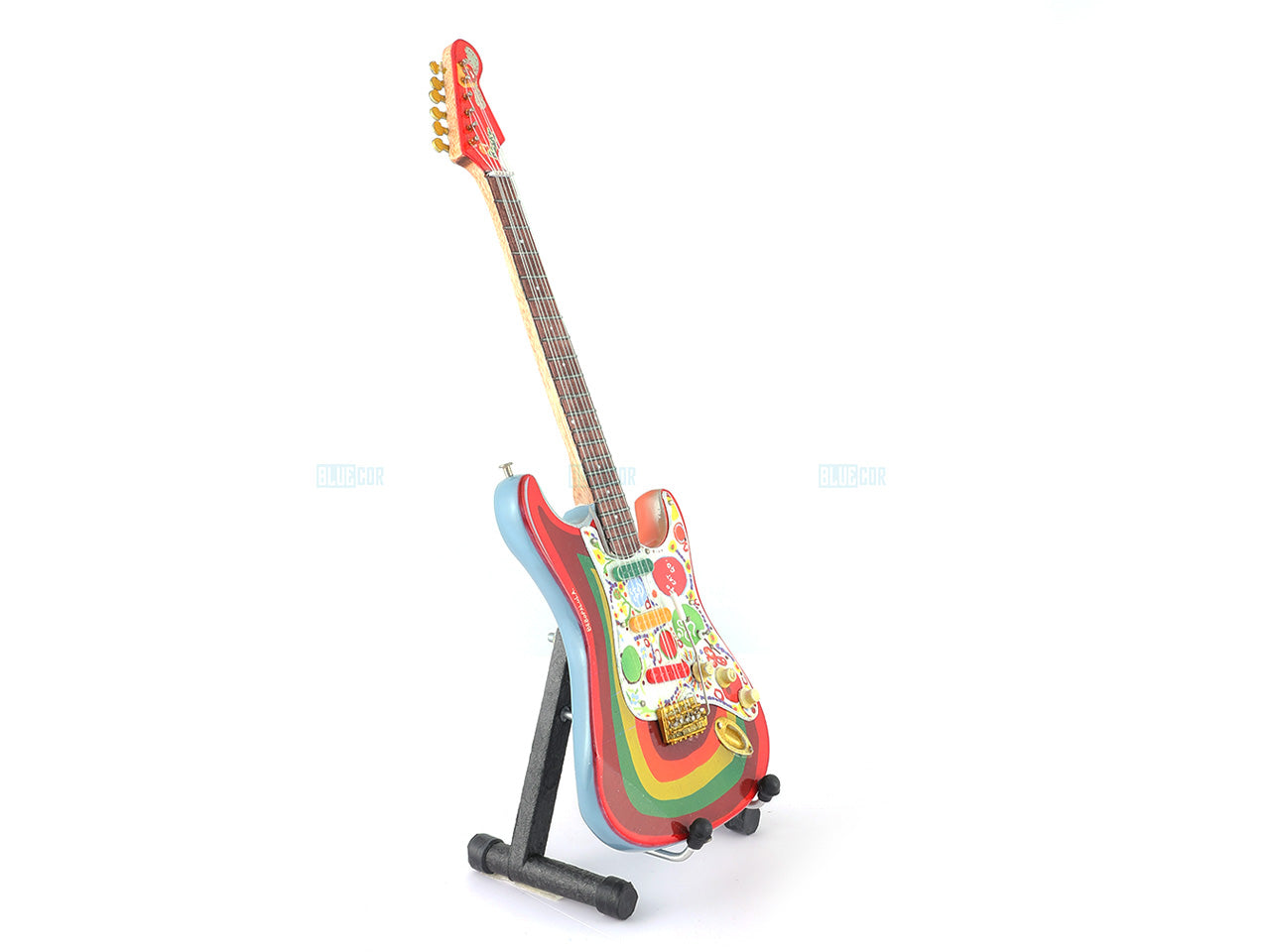 Beatles Music Band Miniature Guitar with Stand Generic design K Decor