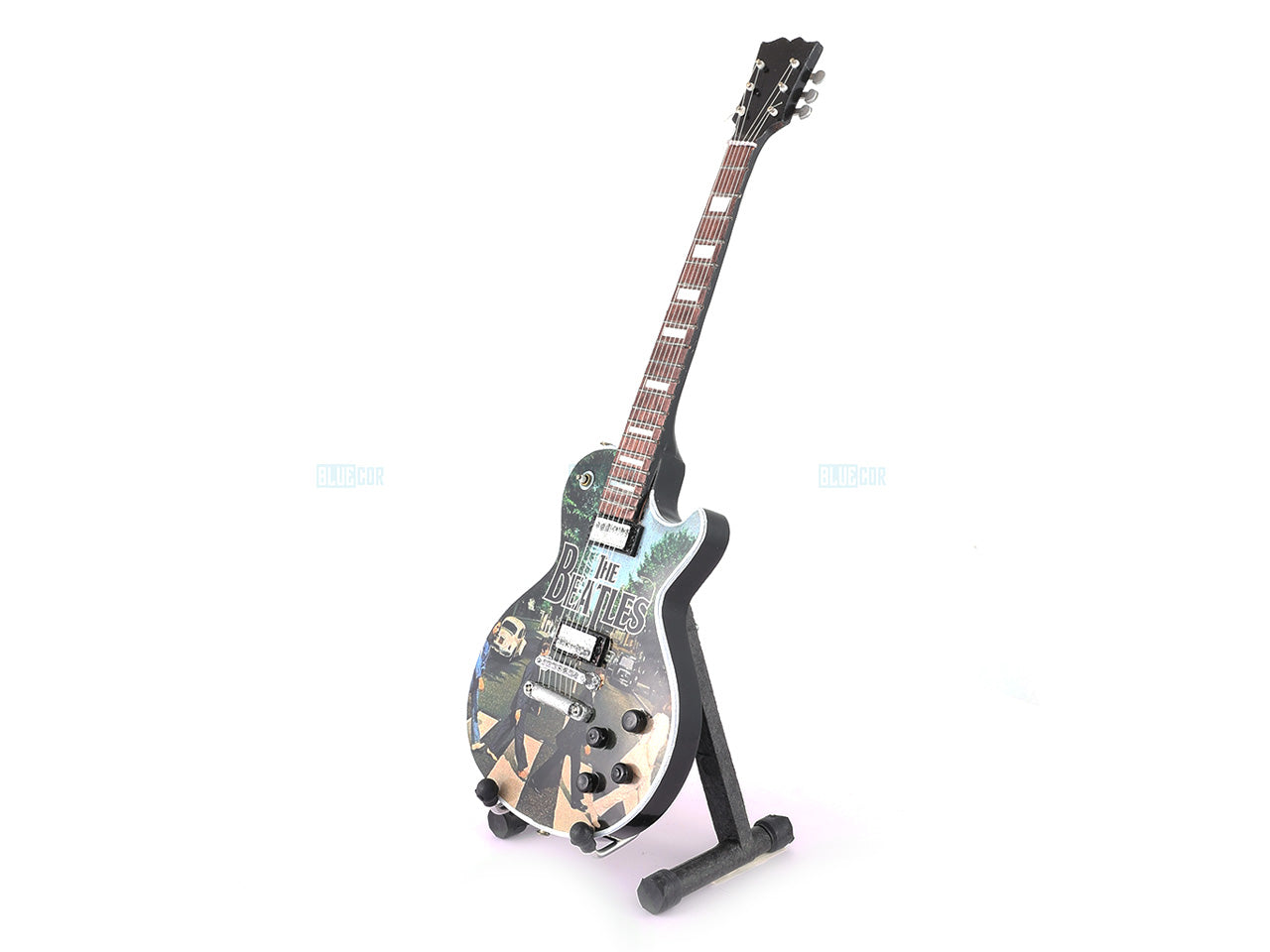 Beatles Music Band Miniature Guitar with Stand Generic design L Décor