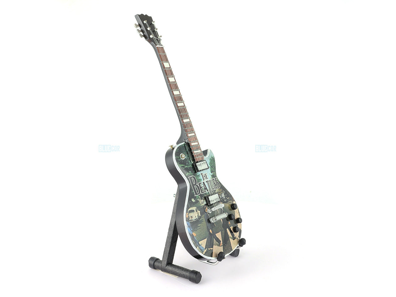 Beatles Music Band Miniature Guitar with Stand Generic design L Décor