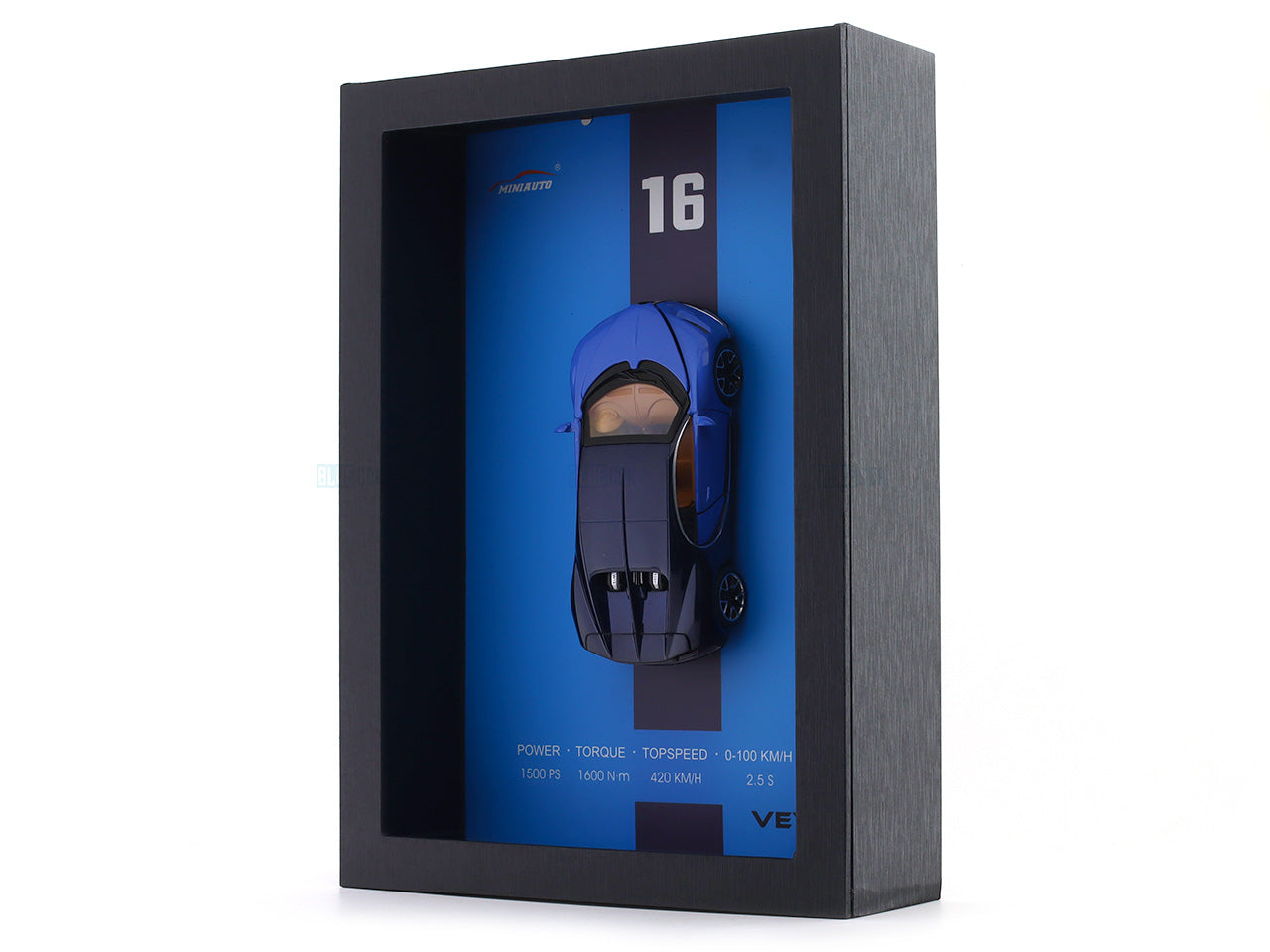 Bugatti Veyron 3D Car Frame Automotive Wall Art - Décor