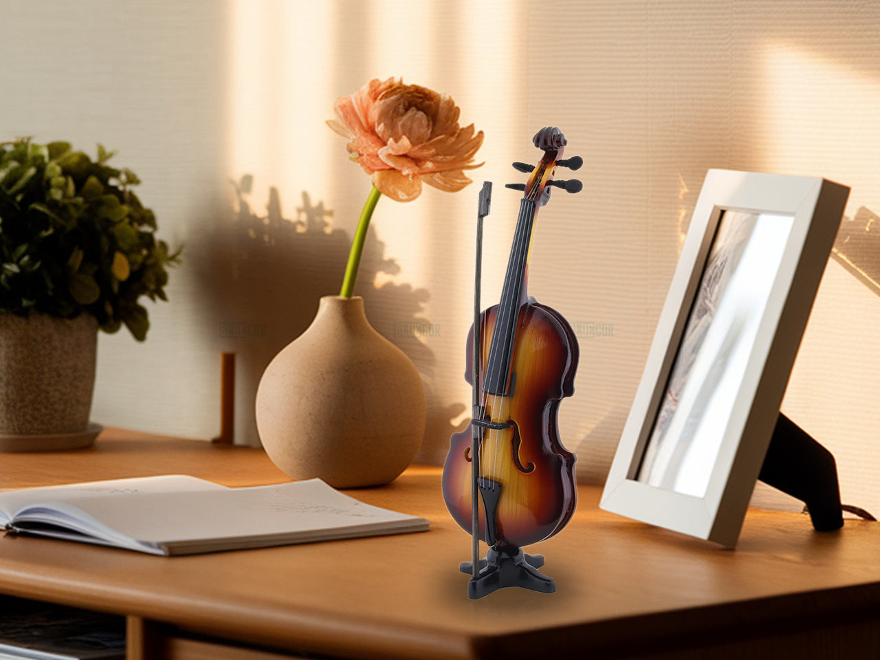 Cello premium wooden miniature music instrument