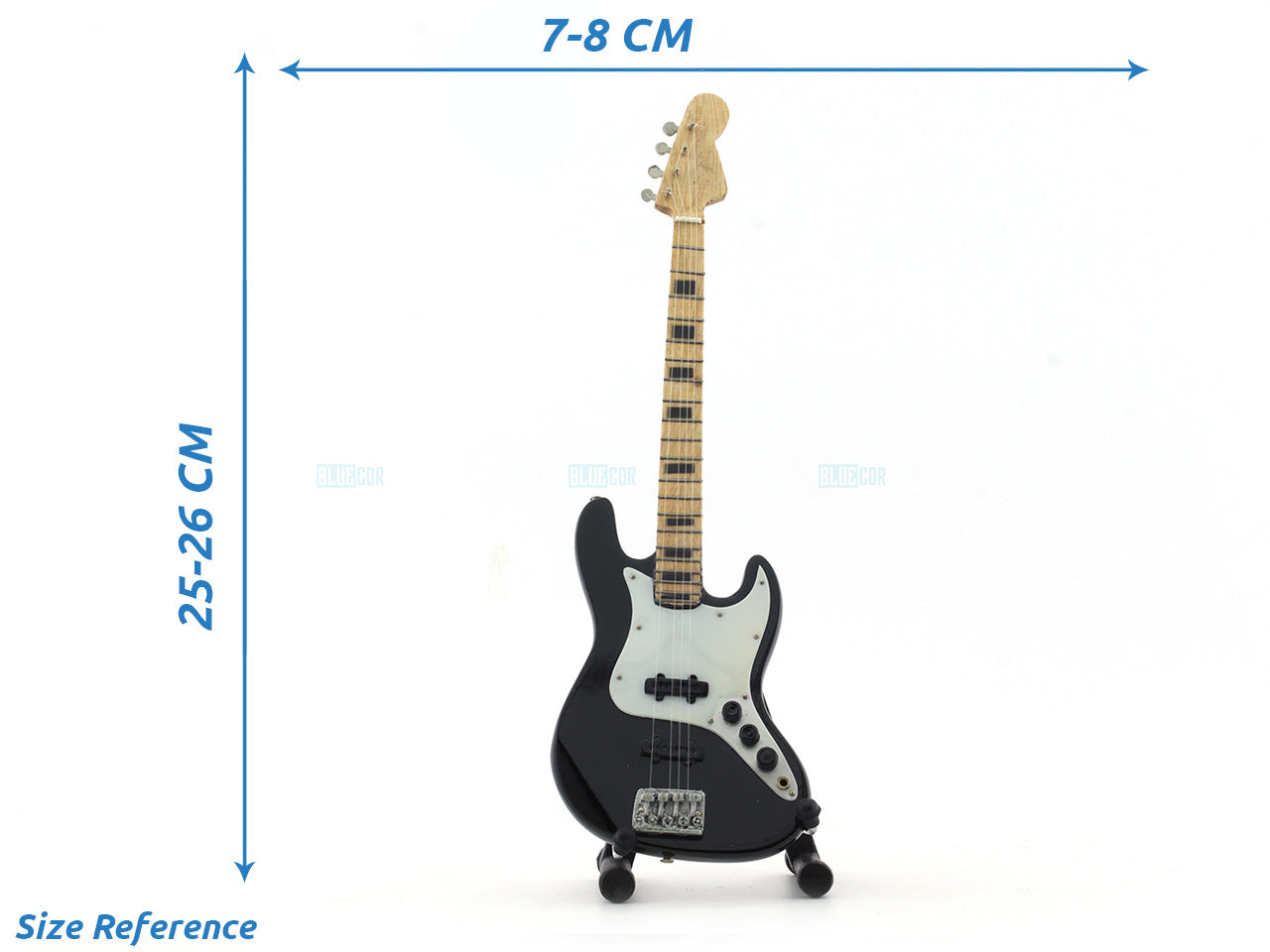 Jazz electric bass Miniature Guitar with Stand Generic design B