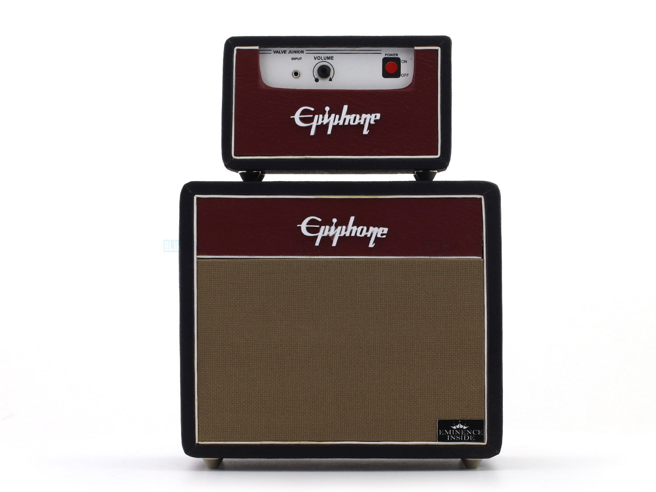 Wooden Epiphone Dual Stack Amplifier decorative replica for music lovers