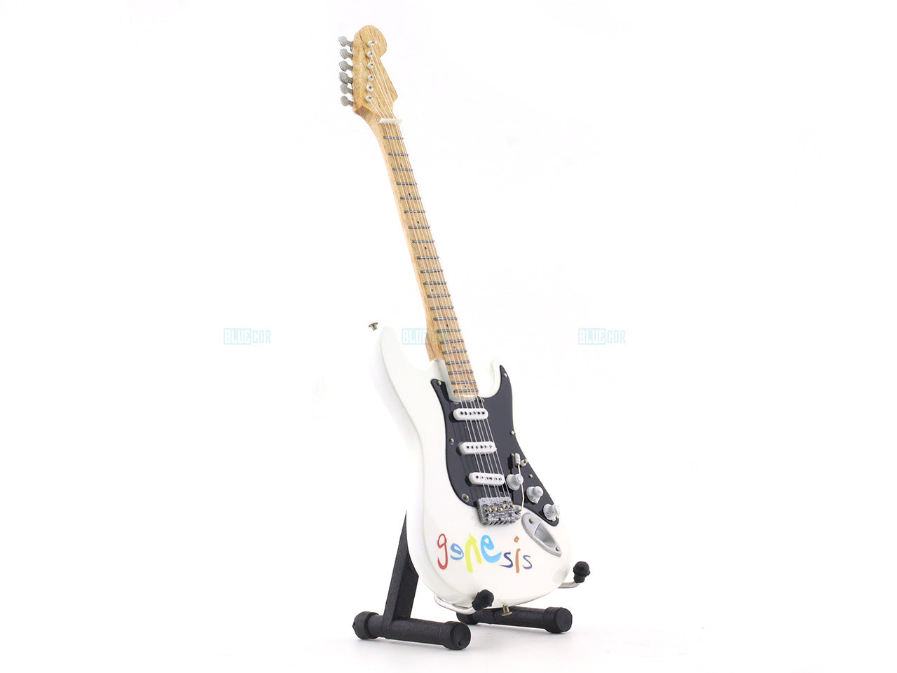 Genesis music band Miniature Guitar with Stand Generic design A