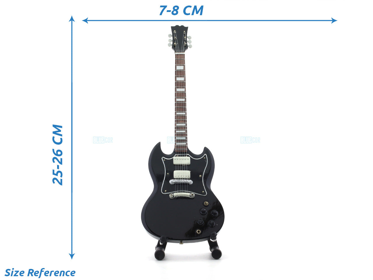 Gibson SG Bass Electric Guitar Miniature with Stand