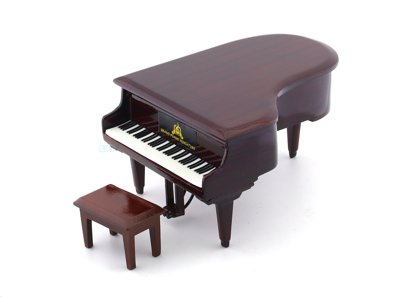 Grand Piano brown premium wooden miniature music instrument