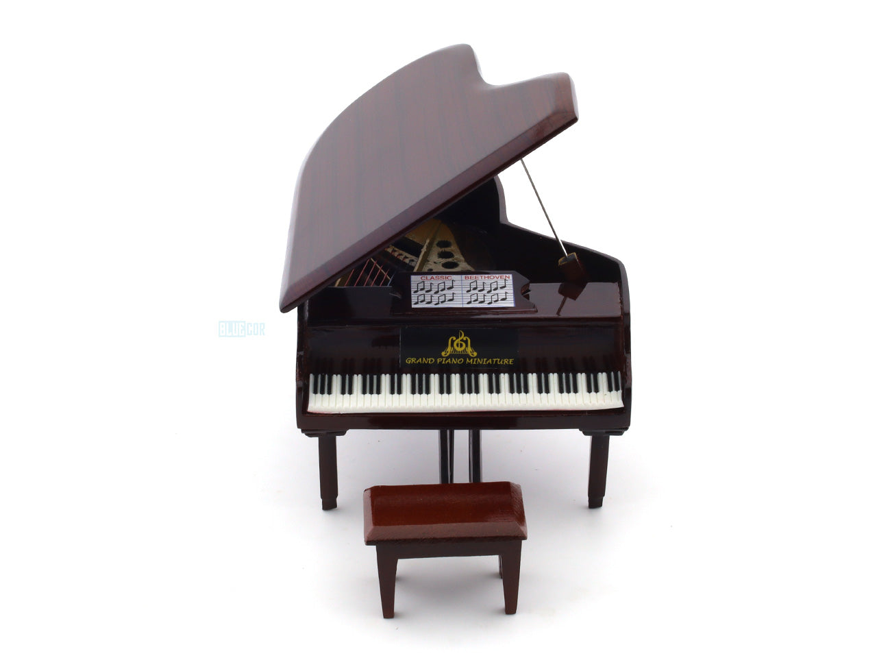 Grand Piano brown premium wooden miniature music instrument