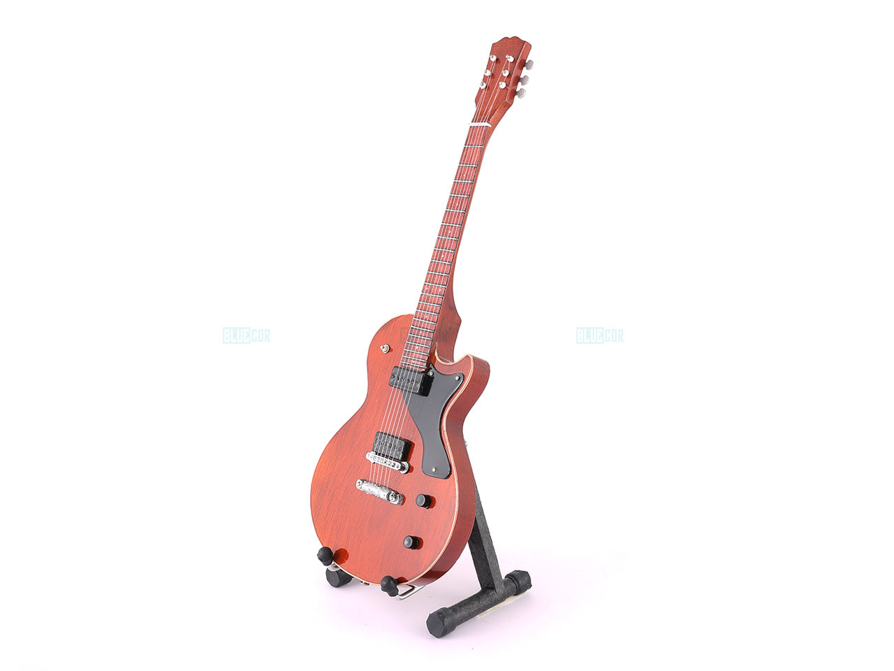 John Lennon Music Band Miniature Guitar with Stand Design B - Décor
