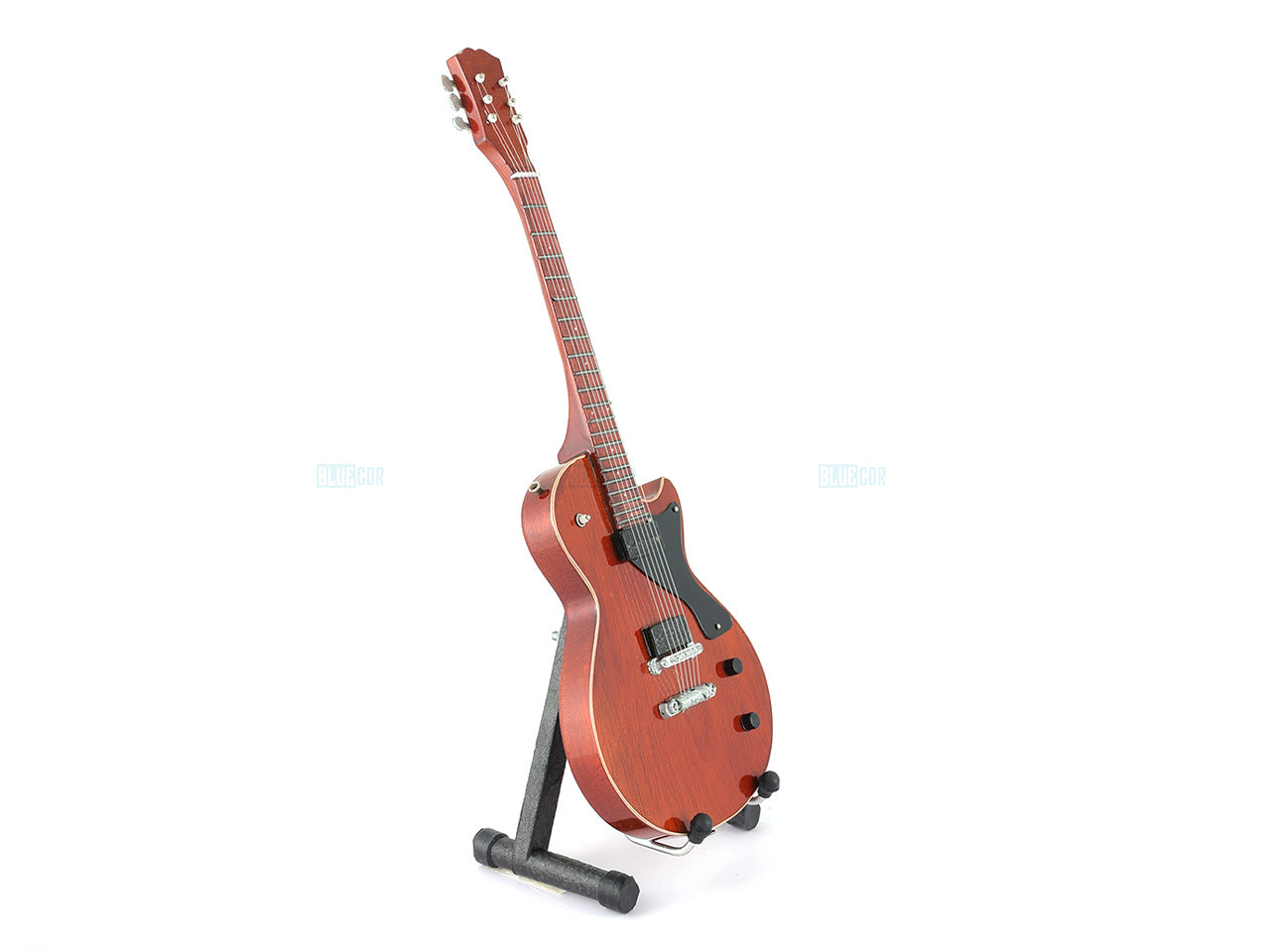 John Lennon Music Band Miniature Guitar with Stand Design B - Décor