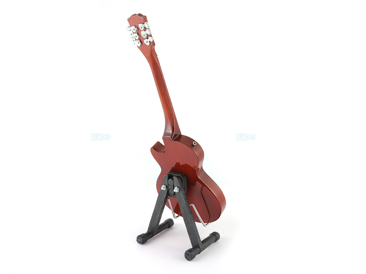 John Lennon Music Band Miniature Guitar with Stand Design B - Décor