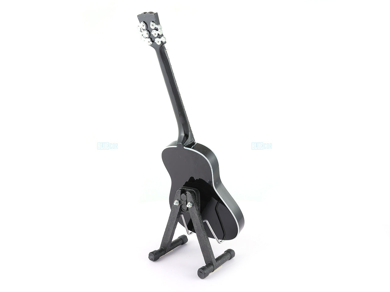 John Lennon Beatles Music Band Miniature Guitar with Stand Design E - Décor