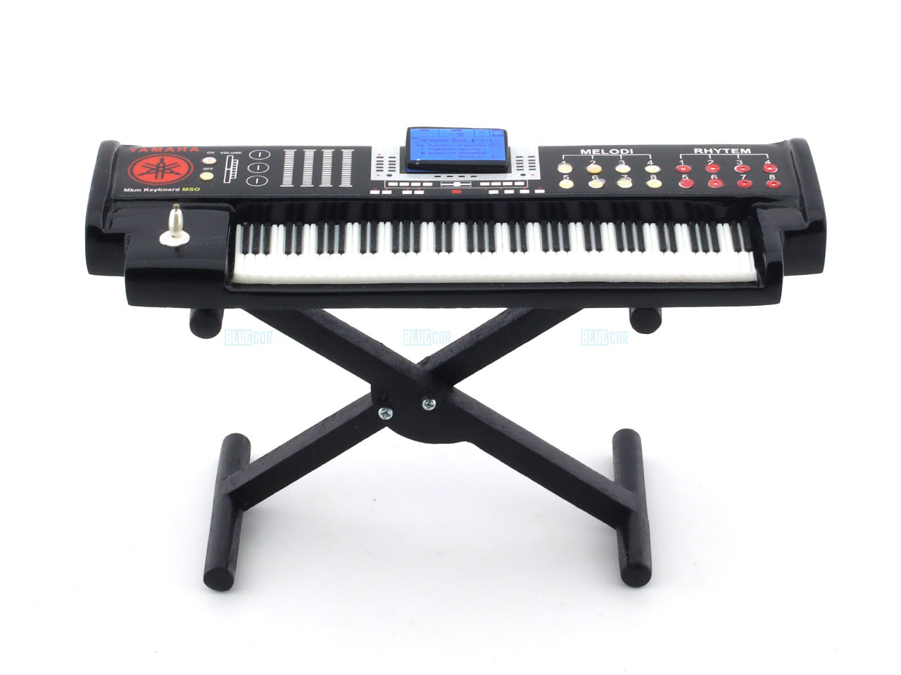 Keyboard black premium wooden miniature music instrument