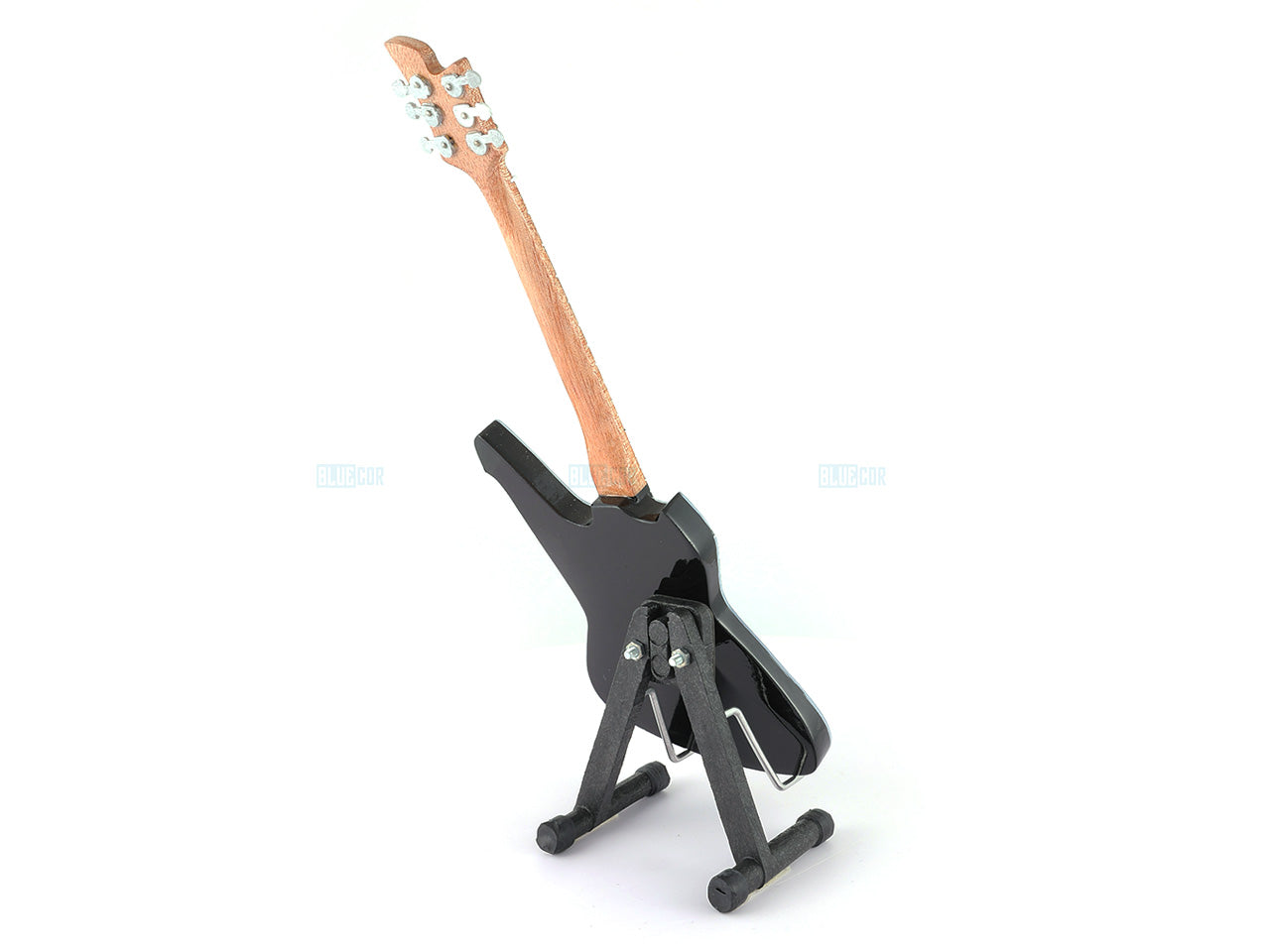 KISS Music Band Miniature Guitar with Stand Generic design C Decor