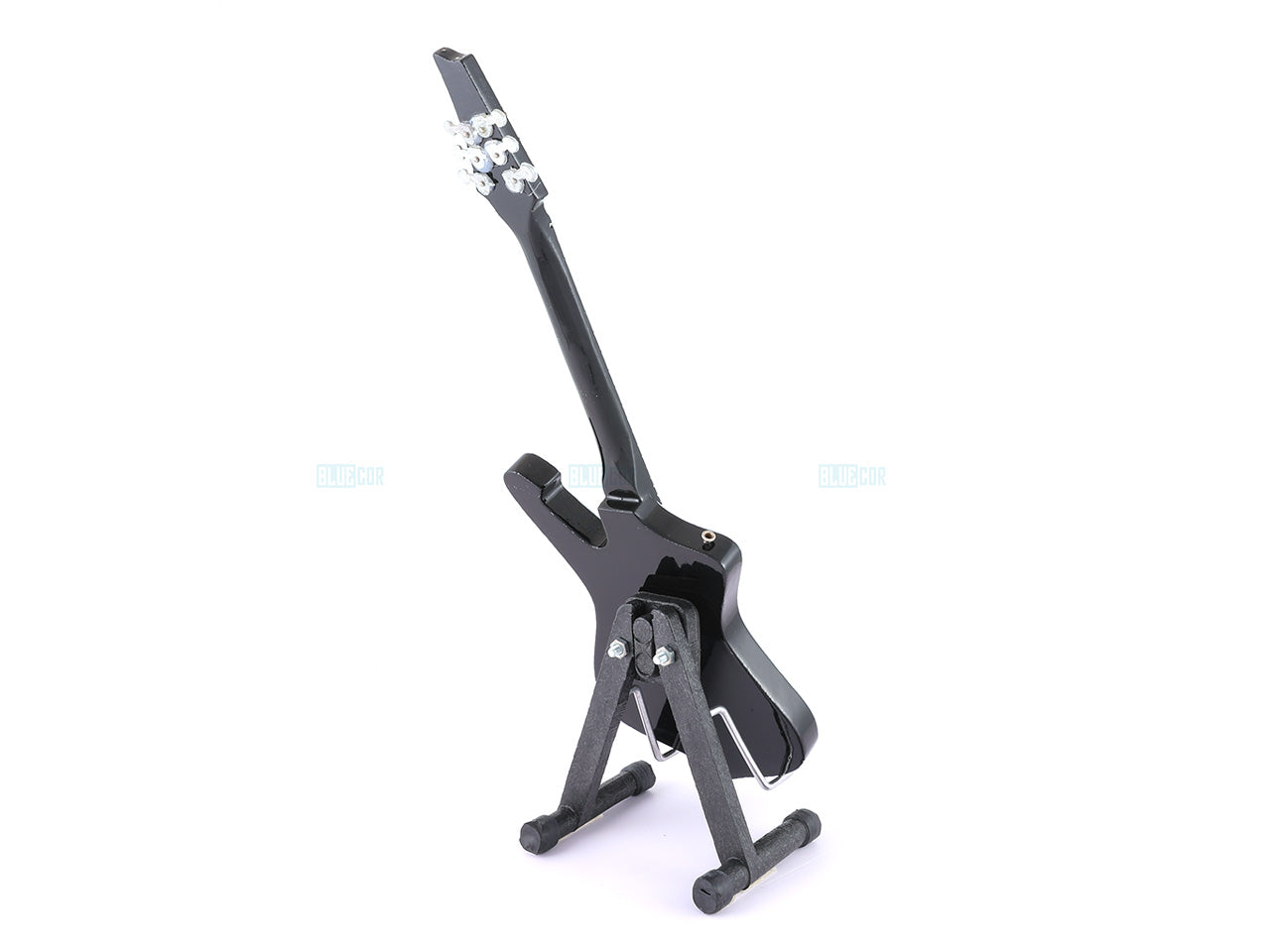 KISS Music Band Miniature Guitar with Stand Generic design D Décor