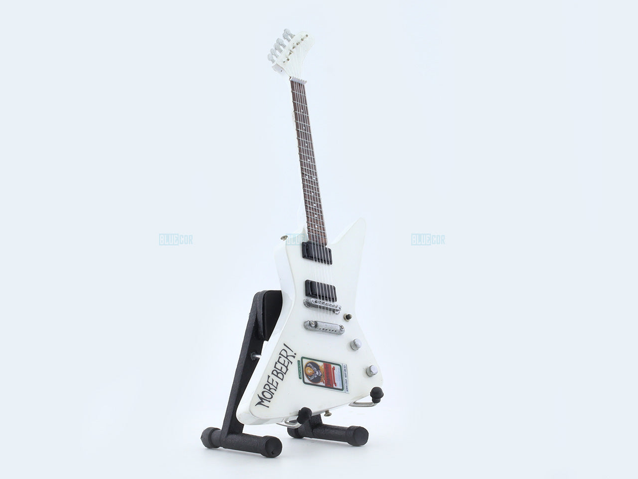Metallica music band Miniature Guitar with Stand Generic design C