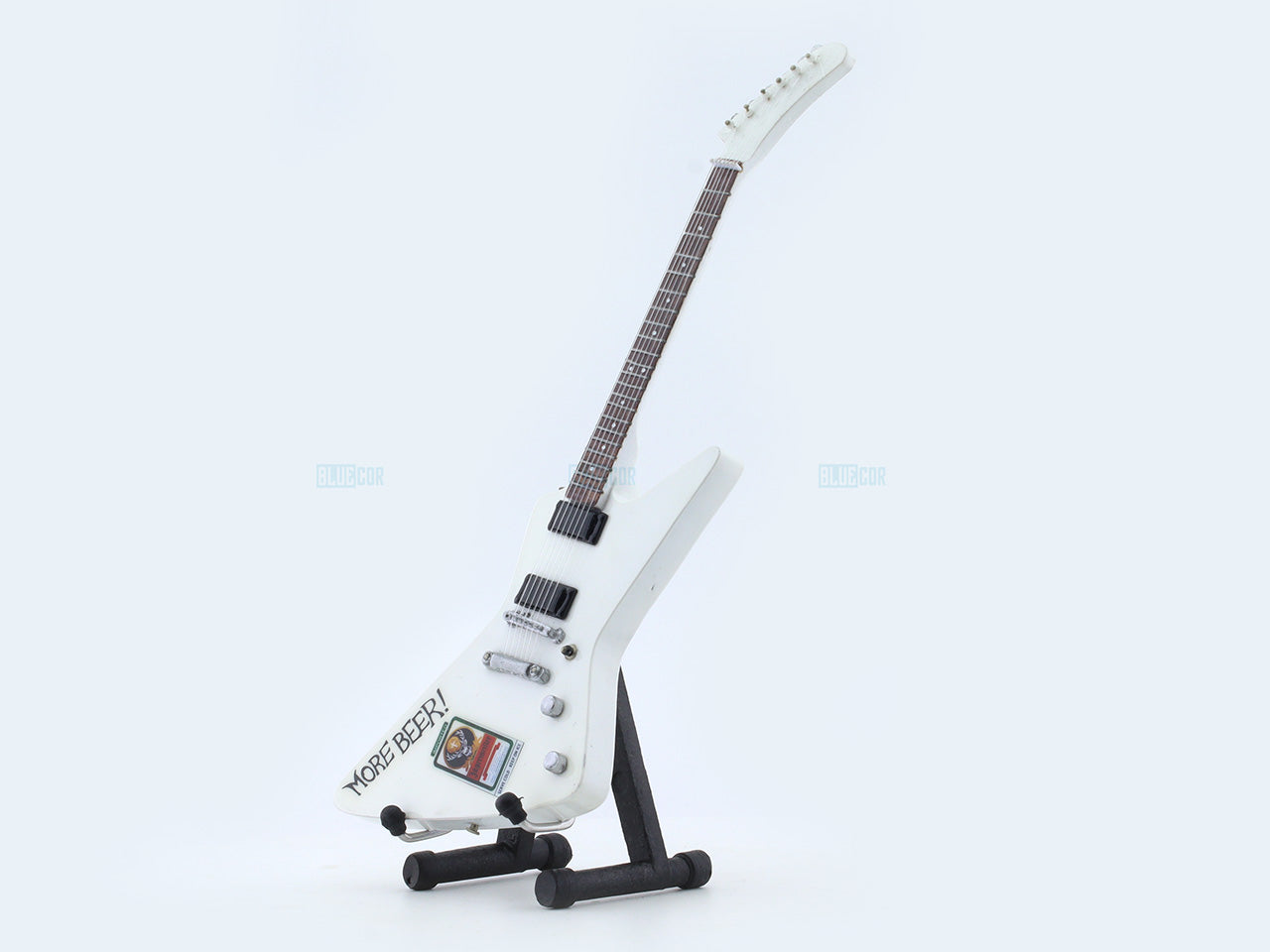 Metallica music band Miniature Guitar with Stand Generic design C