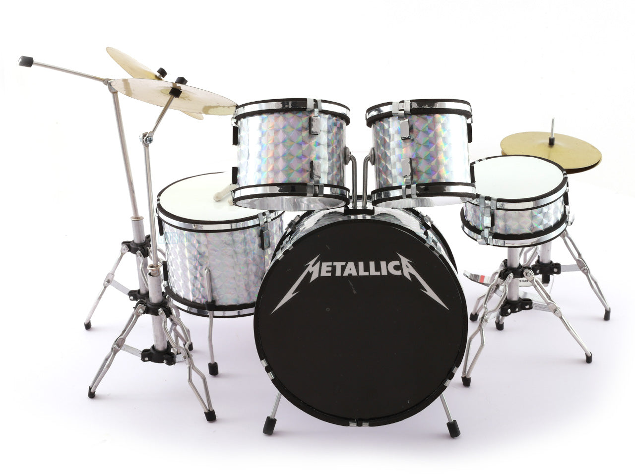 Metallica music band Miniature Drum set collectible Design B