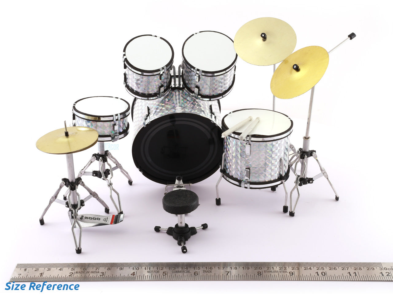 Metallica music band Miniature Drum set collectible Design B