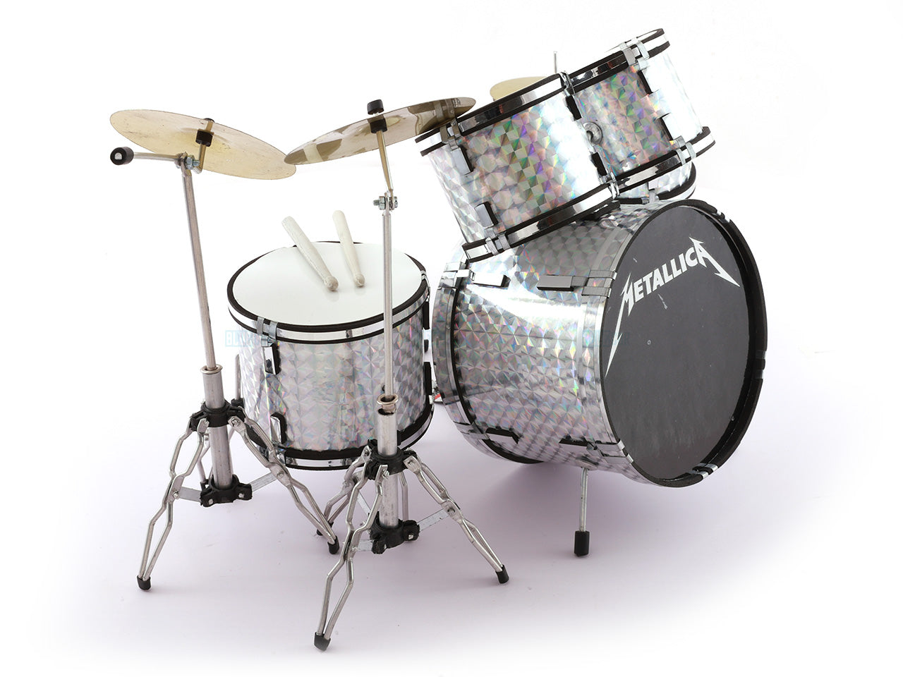 Metallica music band Miniature Drum set collectible Design B