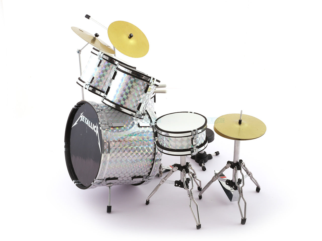 Metallica music band Miniature Drum set collectible Design B