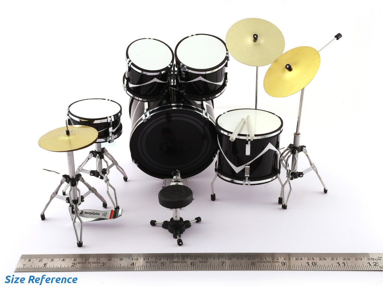 Michael Jackson music band Miniature Drum set collectible Design B