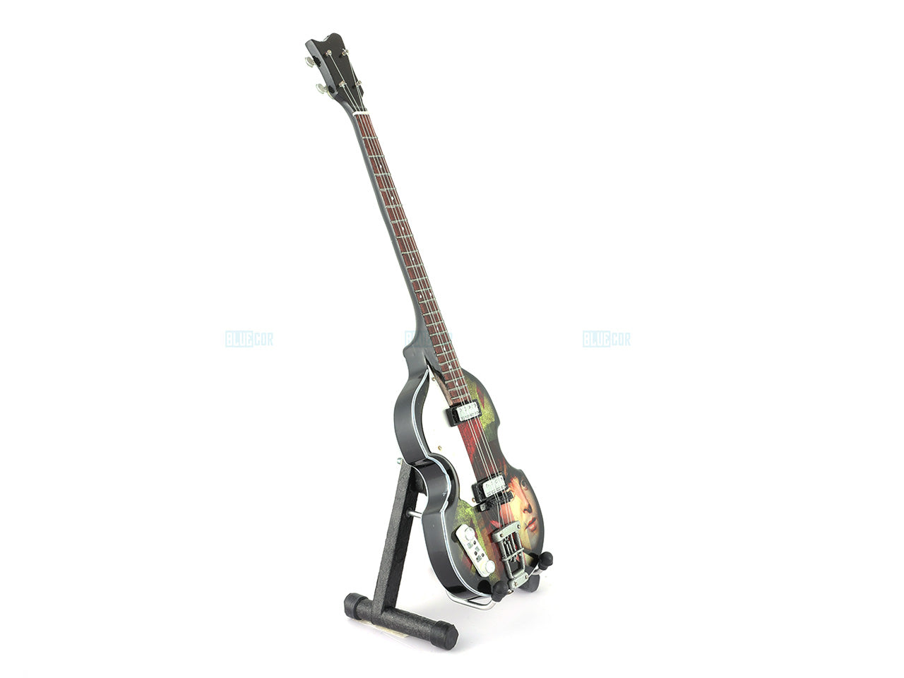 Paul McCartney The Beatles music band Miniature Guitar with Stand design B Décor