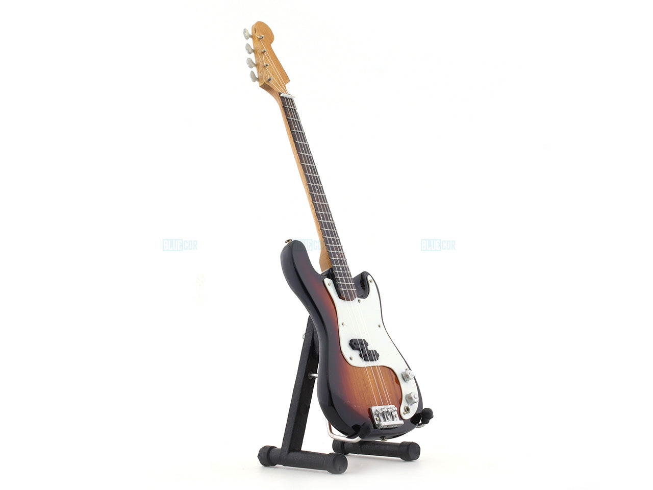 Standard Bass Electric Guitar Miniature with Stand Design F