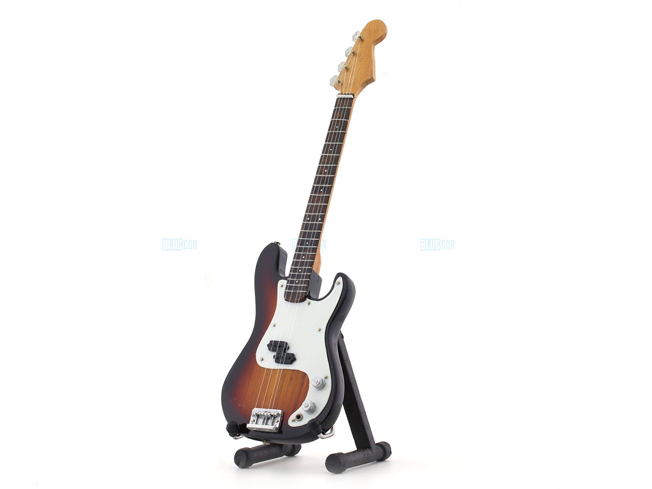 Standard Bass Electric Guitar Miniature with Stand Design F