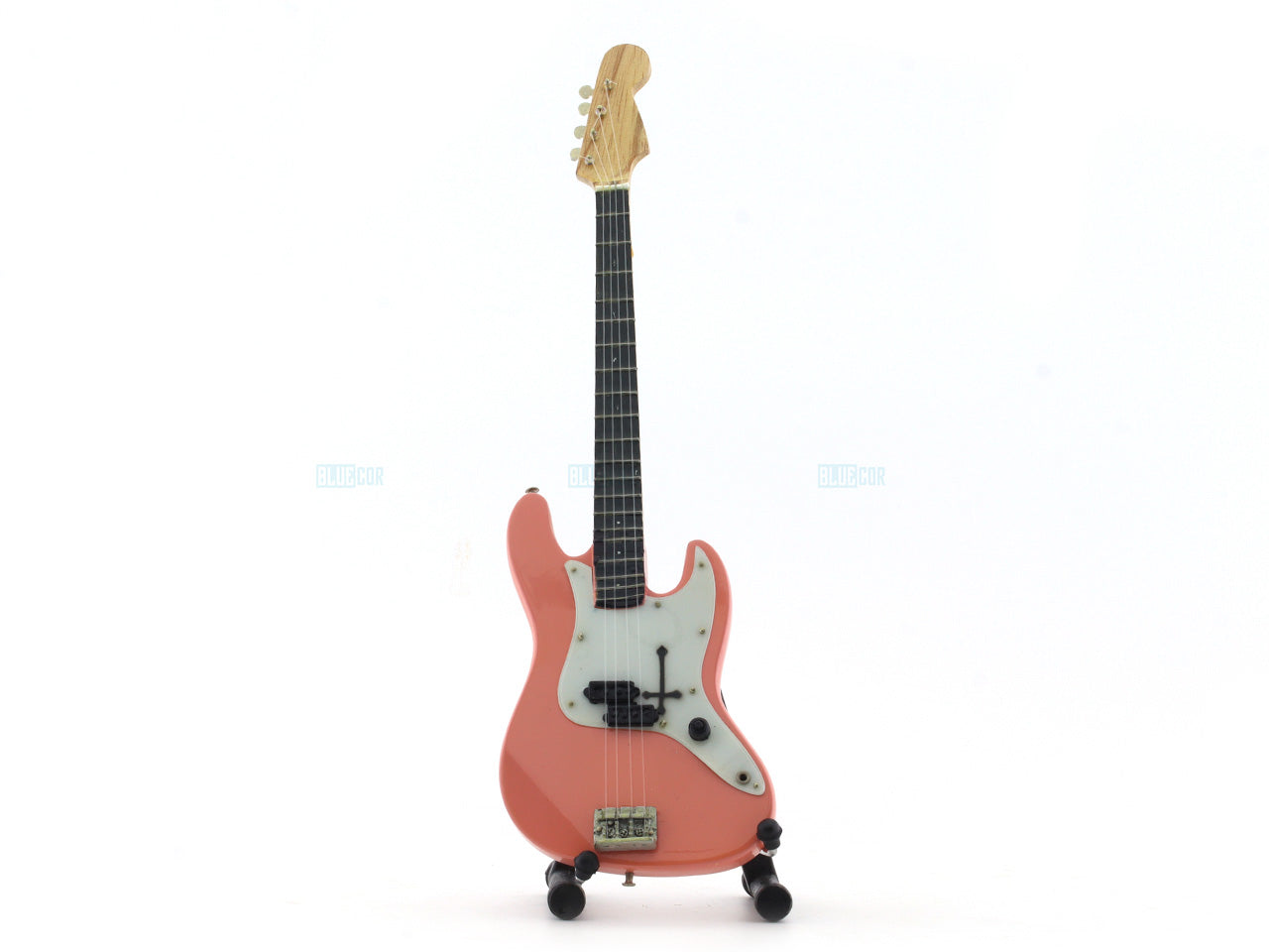 Standard Bass Electric Guitar Miniature with Stand Design C