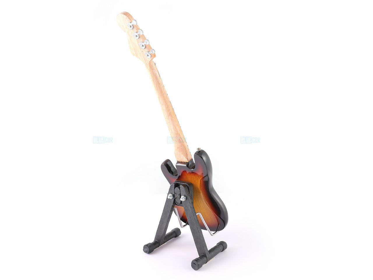 Standard Bass Electric Guitar Miniature with Stand Design G - Decor