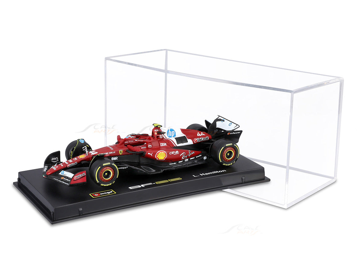 2025 Ferrari SF-25 Lewis Hamilton Australia GP 1:43 Scale Bburago Licensed Formula 1 Diecast Model