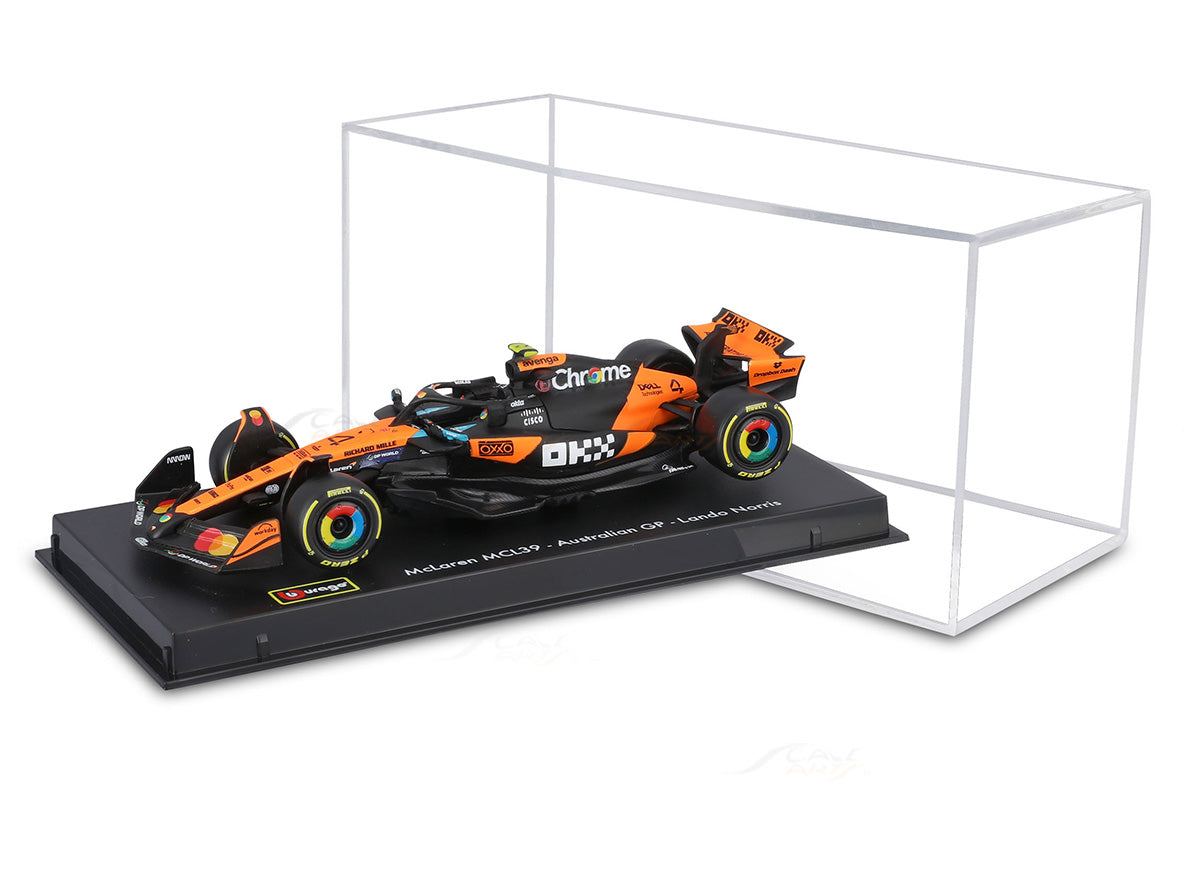 2025 McLaren MCL39 Lando Norris Australia GP 1:43 Scale Bburago Licensed Formula 1 Diecast Model
