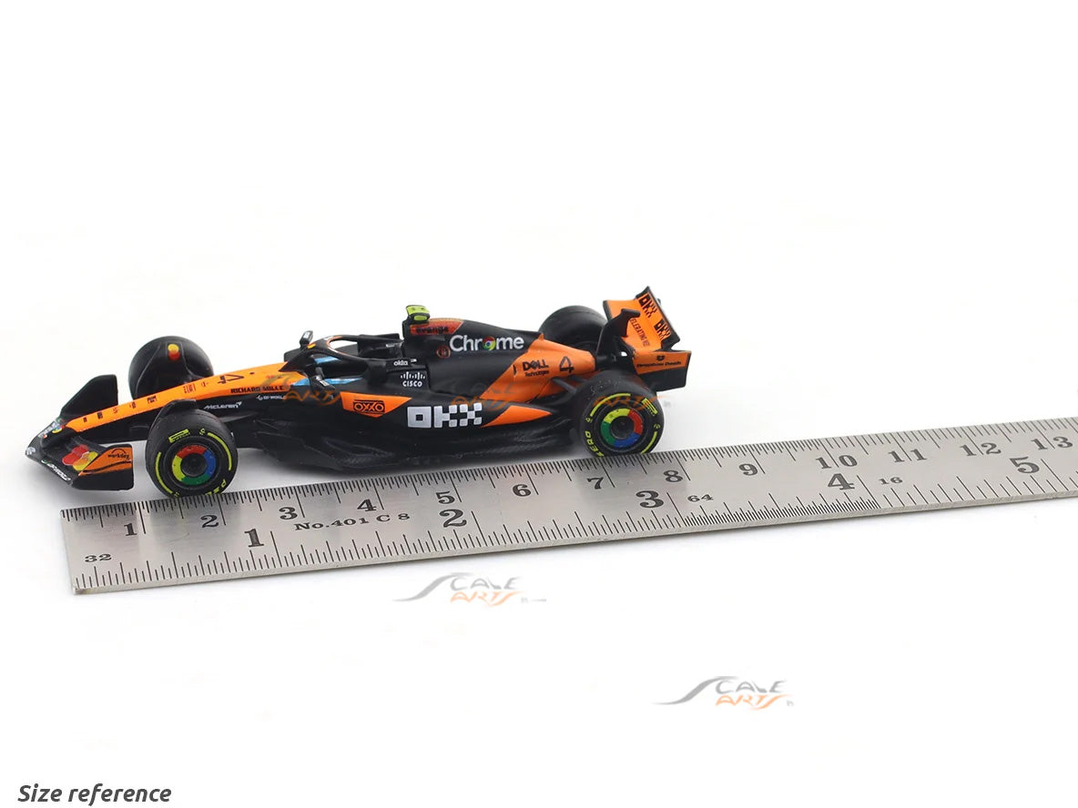 2025 McLaren MCL39 Lando Norris Twin Pack 1:43 Bburago – Season Livery + British GP Special Livery