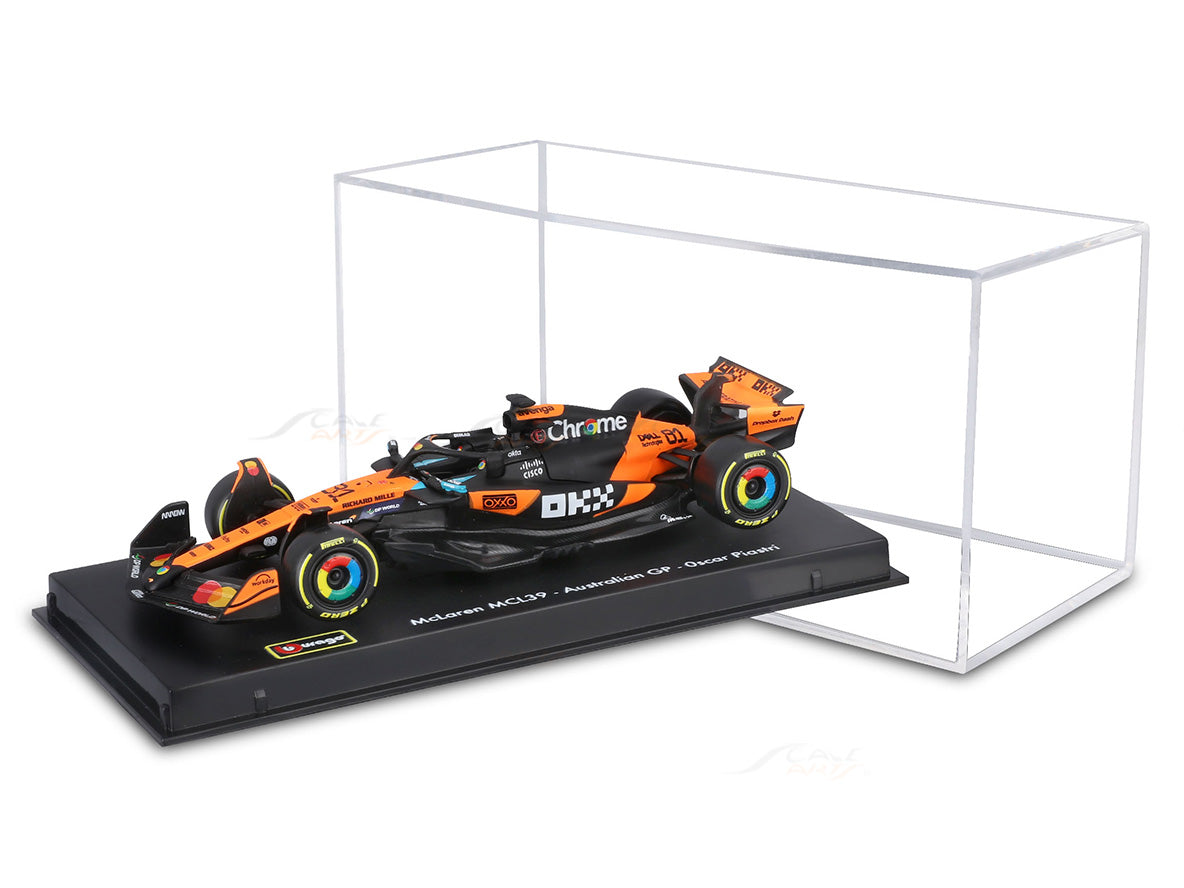 2025 McLaren MCL39 Oscar Piastri Australia GP 1:43 Scale Bburago Licensed Formula 1 Diecast Model