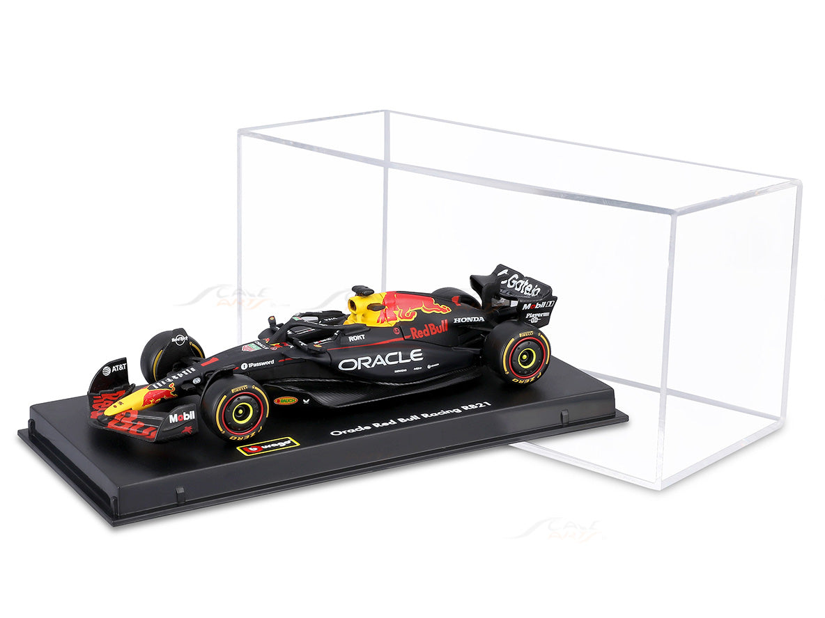 2025 Red Bull RB21 Max Verstappen Bahrain GP 1:43 Scale Bburago Licensed Formula 1 Diecast Model