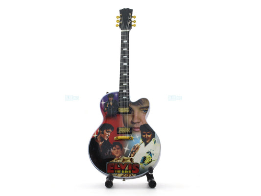 Elvis Presley Miniature Guitar with Stand decoration Design A