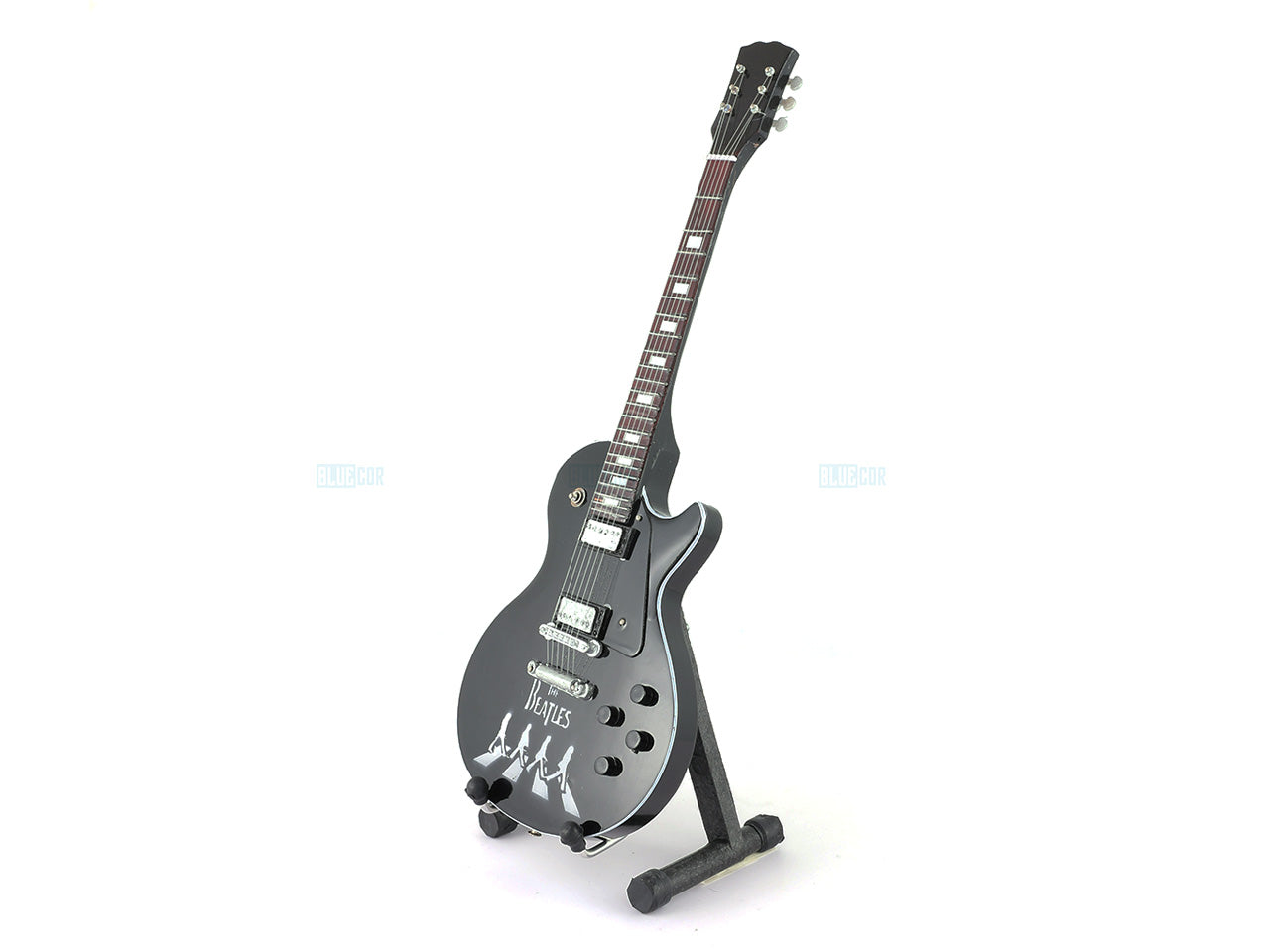 Beatles Music Band Miniature Guitar with Stand Generic design F Decor